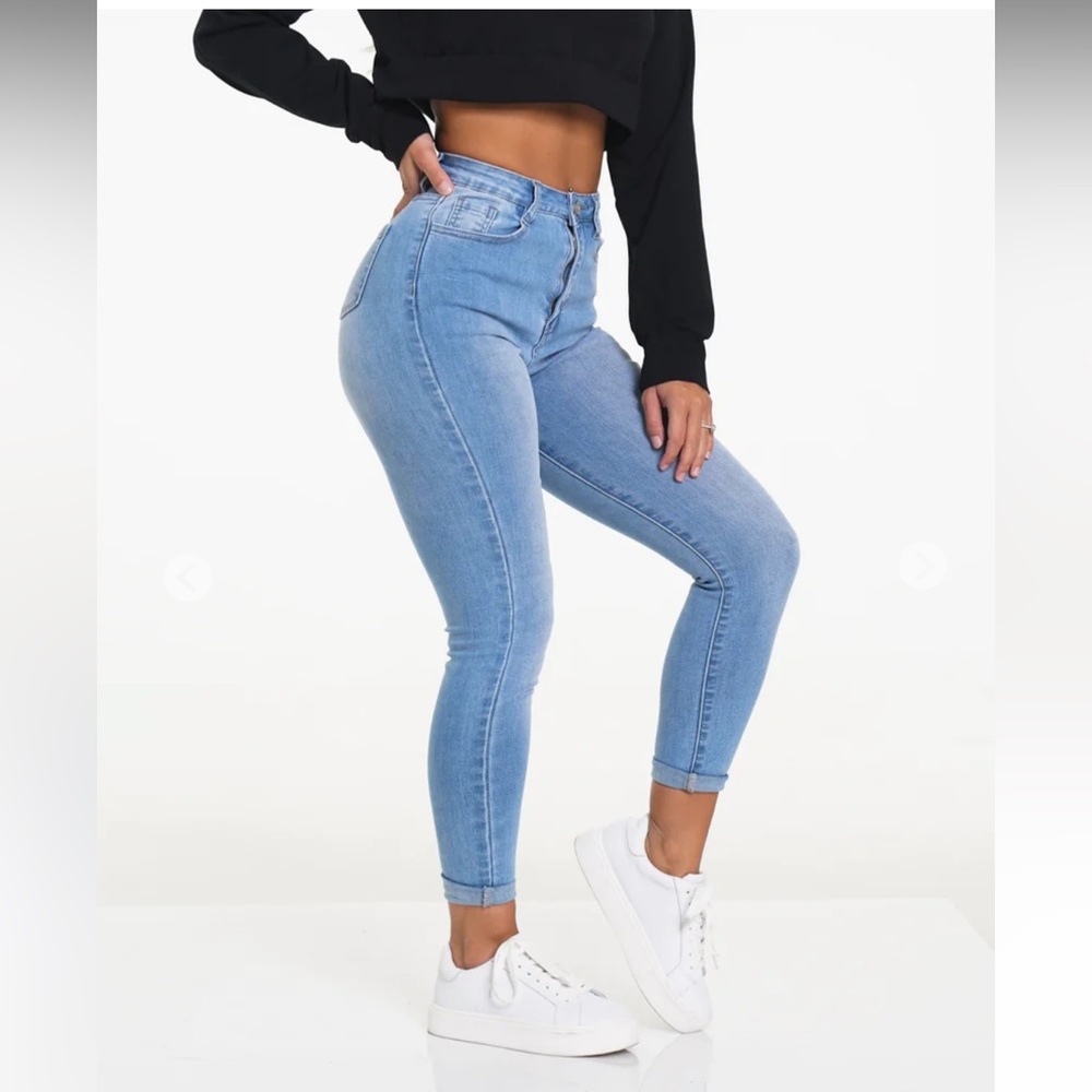 NVGTN jeans. Sold out online. New with tags. Never worn. Size S